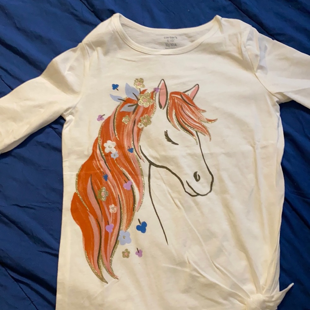 size 10,white uniform shirt brand new (no refunds)